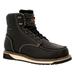 Georgia Boot AMP LT Wedge Waterproof Moc-Toe 6in Work Boot - Men's Medium Black 8.5 GB00475-085M