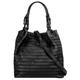Shopper SAMANTHA LOOK Gr. B/H/T: 38 cm x 30 cm x 13 cm onesize, schwarz Damen Taschen Handtaschen echt Leder, Made in Italy