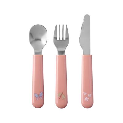 Mepal Mio Kinderbesteck 3er Set Flowers & Butterflies Image