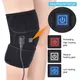 Coussinets de massage chauffants électriques pour la protection du genou ceinture de soutien