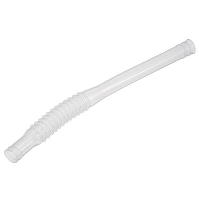 Washing Machine Drain Hose, 22mm ID 385mm Length Flexible Corrugated Pipe White