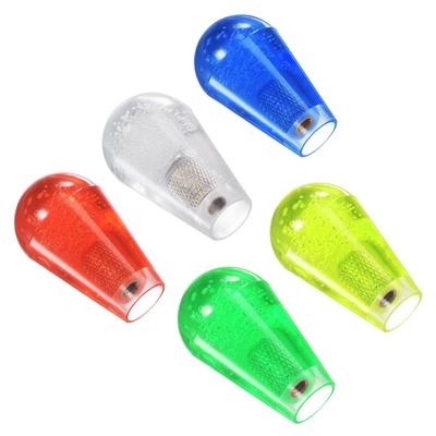 Ellipse Oval Joystick Head Rocker Ball Top Handle Arcade Game Replacement - White Yellow Red Green Blue