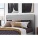 Olivia Upholstered Headboard in Pewter