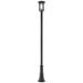 Z-Lite 1 Light Outdoor Post Mounted Fixture in Oil Rubbed Bronze Finish