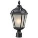 Z-Lite Outdoor Post Light in Black Finish