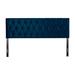 Ebern Designs Krystal Panel Headboard Upholstered/Polyester in Blue | 50 H x 78 W x 3 D in | Wayfair D2299DF23B7B4AD49FC5F7A1030F3952