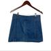 Free People Skirts | Free People Womens Mini Jean Denim Blue Skirt | Color: Blue | Size: 6