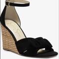 Jessica Simpson Shoes | Bnwot Jessica Simpson Delirah Womens Wedge Sandals Size 8 | Color: Black | Size: 8