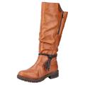 Winterstiefel RIEKER Gr. 36, Varioschaft, braun (cognac) Damen Schuhe Winterstiefel