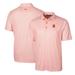 Men's Cutter & Buck Orange Syracuse Big Tall Pike Double Dot Print Stretch Polo