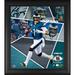 Jalen Hurts Philadelphia Eagles Framed 15" x 17" Impact Player Collage with a Piece of Game-Used Football - Limited Edition 500