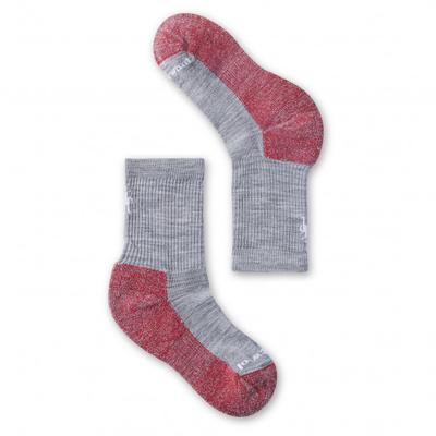 Smartwool - Kid's Hike Light Cushion Crew - Multifunktionssocken Unisex S | EU 26-28 grau Image