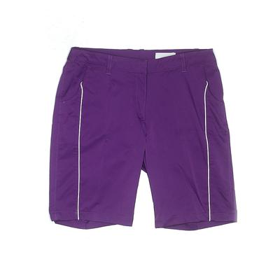 Callaway Athletic Shorts: Purple Print Activewear - Women's Size 4
