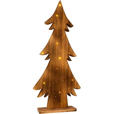 NÄVE LED Außen-Stehlampe "LED Weihnachtsbaum", beige (natur), H: 90cm, Lampen, H: 90cm,Aussenbereich geeignet,Timerfunkt