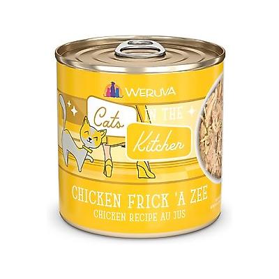 Weruva Cats in the Kitchen Chicken Frick 'A Zee Chicken Recipe Au Jus Grain-Free Wet Cat Food, 10-oz, case of 12