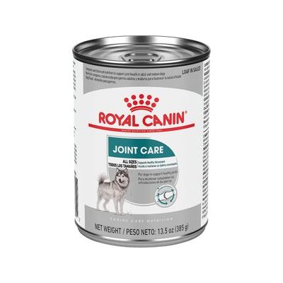 Royal Canin Canine Care Nutrition Joint Care Loaf in Sauce Canned Dog Food, 13.5-oz, case of 12