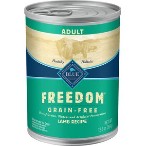 Blue Buffalo Freedom Lamb Canned Dog Food, 12.5-oz, 12 ct