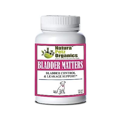 Natura Petz Organics BLADDER MATTERS MAX* Master Blend Bladder Control & Leakage Support* Dog Supplement, 150 count