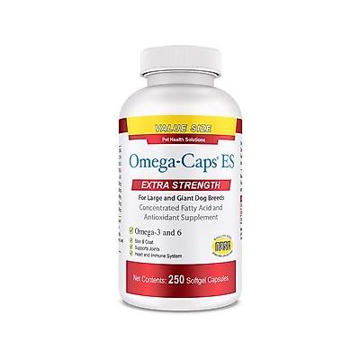 Omega-Caps Softgel Capsules Extra Strength for Large Dogs, 250 count