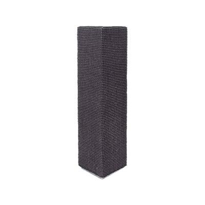 Sofa-Scratcher Furniture Protector Squared Cat Scratching Post, Black
