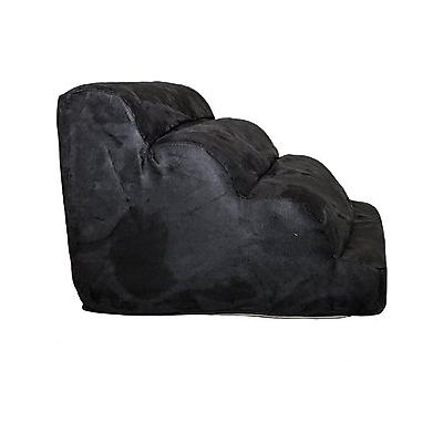 Snoozer Pet Products Orthopedic Scalloped Dog Ramp, Black, Medium