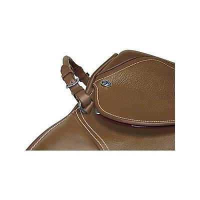 Paris Tack Rolled Horse Saddle Grab Strap, Havana
