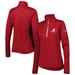 Women's Columbia Crimson Alabama Tide Park View Omni-Wick Half-Zip Top