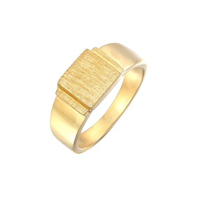 KUZZOI Herren Siegelring Oxidiert 925 Silber 64 Image