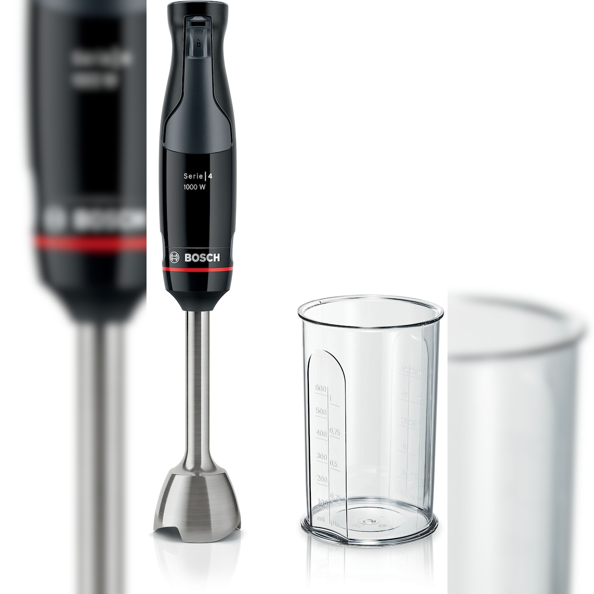 Bosch Stabmixer ErgoMaster,Serie 4 MSM4B610 piano black Image