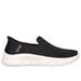 Skechers Women's Slip-ins: GO WALK Flex - Relish Slip-On Shoes | Size 10.0 | Black/White | Textile | Machine Washable