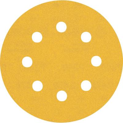 5x Expert C470 Schleifpapier mit 8 Löchern für Exzenterschleifer 115 mm g 240 - 2608900799 - Bosch Image
