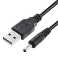 Câble d'alimentation USB A vers DC 3 pieds 1m 3.5mm 1.35mm 5 Volt DC Barrel Jack