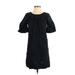 Old Navy Casual Dress - Shift: Black Print Dresses - Women's Size Small