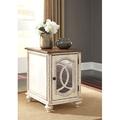 Signature Design by Ashley Realyn End Table Set w/ Storage Wood in Brown/White | 25.25 H x 18 W x 24.13 D in | Wayfair PKG008473