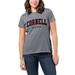 Women's League Collegiate Wear Heather Gray Cornell Big Red Intramural Classic T-Shirt