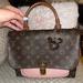 Louis Vuitton Bags | Marignan Monogram Brown/Pink Leather Shoulder Bag | Color: Brown/Pink | Size: 11x8.5x3.75
