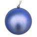 The Holiday Aisle® Holiday Décor Solid Ball Ornament, Polyester in Blue | 2.75 H x 2.75 W x 2.75 D in | Wayfair 12F2186DC30F4A4698B8D3C2948E73EE