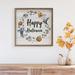 The Holiday Aisle® Happy Halloween Wreath Whitewash Wood in Brown | 16 H x 16 W x 1.5 D in | Wayfair D6808066F27F4ADBA32A818FC57FB21D