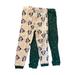 Disney Bottoms | 3t Minnie Mouse Leggings Set Of 2 | Color: Green/Pink | Size: 3tg
