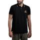 Cressi Men's Polo, Schwarz/gelb, L