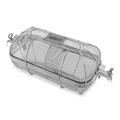 Weber 7676 Crafted Crisping Rotisserie Basket, Silver