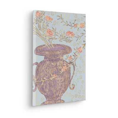 Leinwandbild KOMAR "Anubis Vase - Größe 30 x 40 cm", bunt (farbe bild(er): bunt), B:30cm, Papier, Holz, Bilder, Keilrahmenbild mi Echtholzrahmen Image