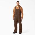 Dickies Men's DuraTech Renegade Flex Insulated Bib Overalls - Timber Brown Size L (TB702)