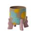 Wrought Studio™ Gumersindo Ceramic Pot Planter | 6.25 H x 6.75 W x 6.75 D in | Wayfair EC139B92B44E4C009C19E1AFDEEB9FCD