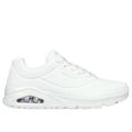Skechers Men's Uno - Stand On Air Sneaker | Size 10.0 | White | Textile/Synthetic