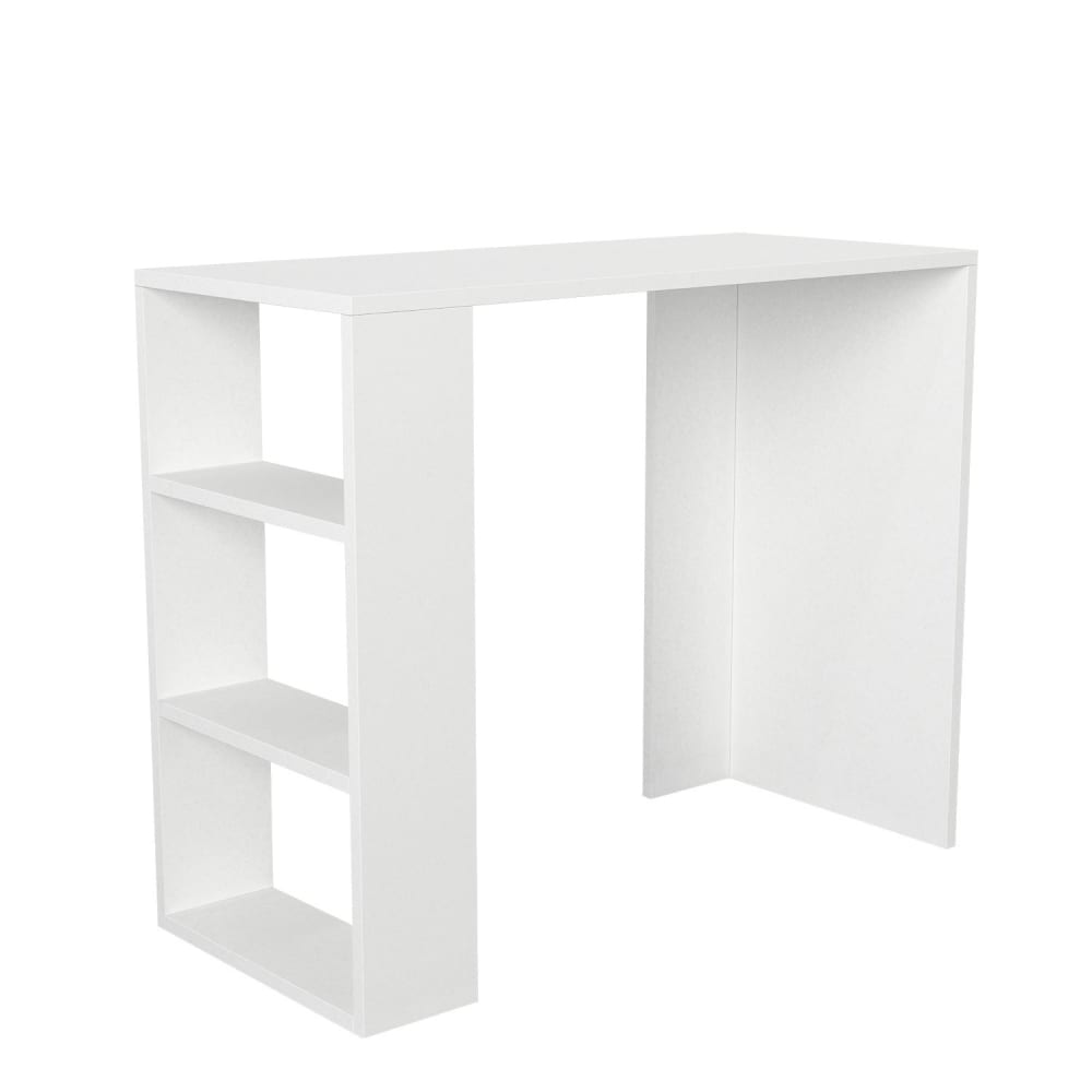 Bureau en bois blanc L90