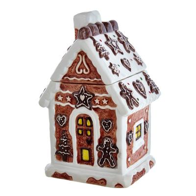 Kurt Adler 10.2-Inch Gingerbread House Cookie Jar