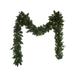 Kurt Adler 9-Foot Pre-Lit Clear Incandescent Jackson Pine Garland - Green