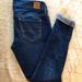 American Eagle Outfitters Jeans | Dark Blue Denim New American Eagle Skinny Jeans | Color: Blue | Size: 4