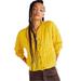 Free People Sweaters | Free People Sunny Sweater Yellow Bomber Medium | Color: Yellow | Size: M